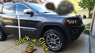 2015 Jeep Grand Cherokee WK2 Clicking Noise and Service 4WD System Error