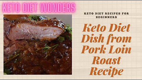Keto Diet Dish From Pork Loin Roast Recipe - Keto Pork Loin And Gravy Recipe
