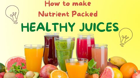 "5 Delicious and Nutrient-Packed Juice Recipes | Boost Your Health Naturally!"