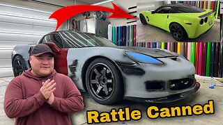 This is why I SPRAY PAINT some cars.....Corvette Transformation With AMAZING Results