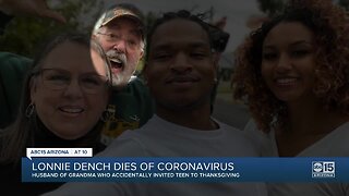 Husband of grandma who accidentally invited teen to Thanksgiving dies of coronavirus