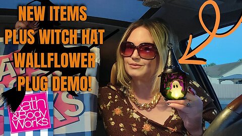 🦇 NEW WITCH HAT WALLFLOWER PLUG DEMO AND HAUL🦇| CAR HAUL | BATH & BODYWORKS | #bathandbodyworks