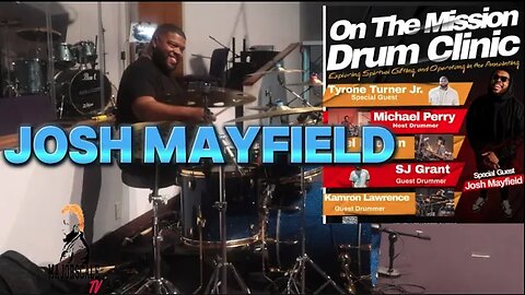 Josh Mayfield Drum Solo - On The Mission Drum Clinic PART 1