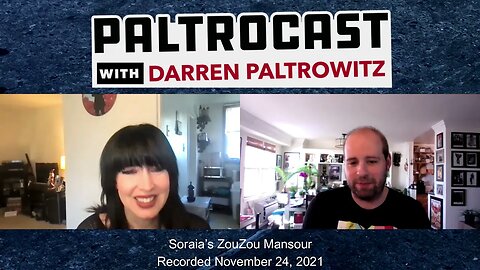 Soraia's ZouZou Mansour interview with Darren Paltrowitz