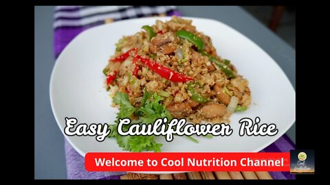 Keto Easy Cauliflower Rice Recipe