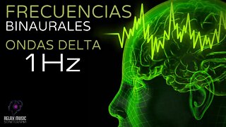 Terapia Sonido Binaural con Ondas Delta 1 Hz - Tono Puro - Tonos Milagrosos y Curativos