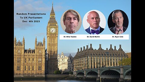 A Random Selection Of Three Expert Witness Presentations To The UK Parliament