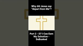 Uncovering the Mystery of Jesus' Words: "Depart From Me"!