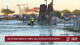 Water boil notice issued for Tampa residents