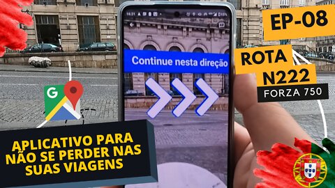 Aplicativo para não se PERDER nas cidades | Conhecendo o Porto - Portugal a pé | EP - 08