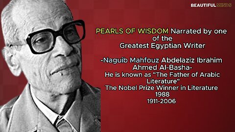 Famous Quotes |Naguib Mahfouz|