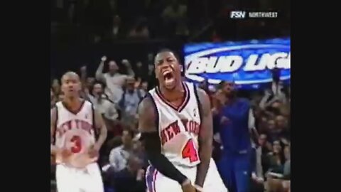 Nate Robinson 31 Points Vs. Trail Blazers, 2006-07.