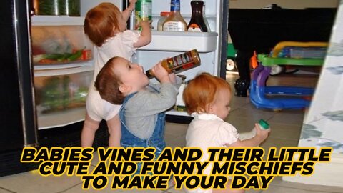 Babies & Toddlers Funniest And Cute Mischief Moments Caught on Camera