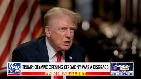 Donald Trump on the Olympics: “I thought the opening ceremony was a disgrace”