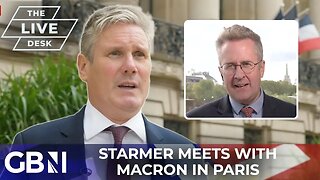 Keir Starmer 'trying to construct personal relationship' with Emmanuel Macron' ahead of election