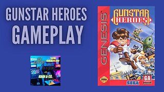 Gunstar Heroes Gameplay