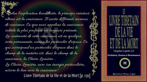 Livre Tibétain de la Vie et de la Mort -Chapitre 6 - Evolution, Karma et renaissance (1/2)