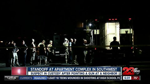 One man arrested after standoff with BPD Saturday night