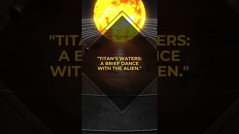 Titan's Tease: Dancing with Extraterrestrial Waters