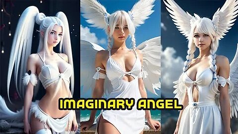 IMAGINARY ANGEL, ( AI ART, AI GENERATORS ) @MIX_IMAGI