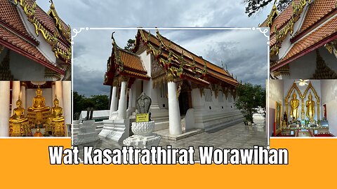 Wat Kasattrattrathirat วัดกษัตรา - Restored Ancient Temple - Ayutthaya Thailand 2024