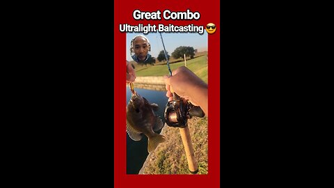 Try This Lure and Baitcasting Setup for Ultralight Fishing! #fishing #baitfinesse #fishingmethods