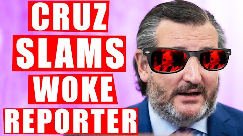 Ted Cruz SLAMS Woke Reporters Request to Wear a Mask During Press Event – Dom B Podcast 264