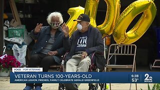 Veteran turns 100-years-old, American Legion, friends, family celebrate Gerald Greenfield