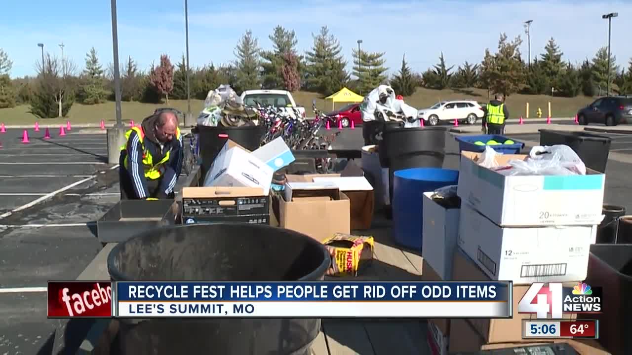 Lee's Summit helps people get rid of odd junk