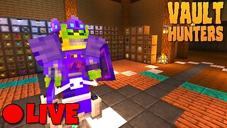 LIVE! Saturday Morning Vaults | Minecraft Vault Hunters 1.18