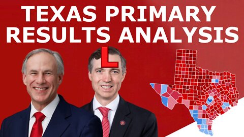 ABBOTT WINS, TAYLOR'S OUT! - Texas Primary Results Analysis