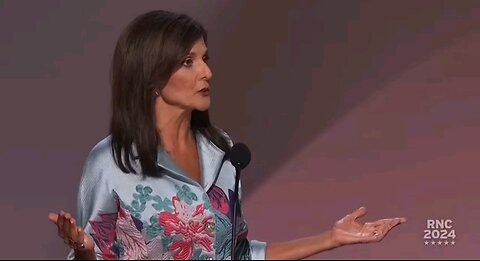 Former UN ambassador and South Carolina Governor Nikki Haley endorses presidential candidate DJT.