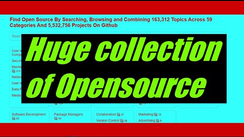 Huge collection of Opensource