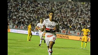 Gol de Brenner - Madureira 0 x 1 São Paulo - Narração de José Manoel de Barros