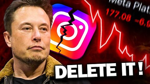 Elon Musk DELETE Your Instagram Account NOW! - Here's Why!