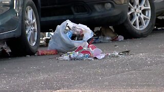 Homeowners, nearby residents help clean Boulder neighborhood after violent street party