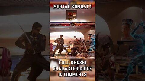 I made a full Kenshi Character Guide for MK1