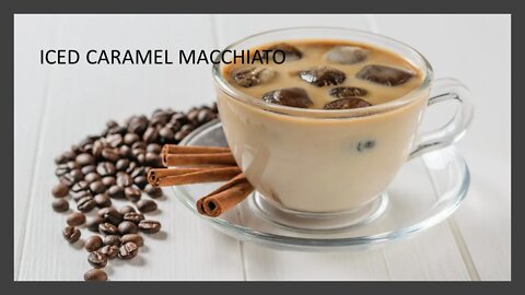 How To Make Homemade Iced Caramel Macchiatos (Easy Recipe) #shorts #coffee #coffeerecipe #espresso