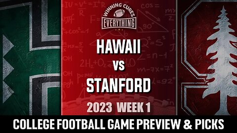 Stanford vs Hawaii Picks & Prediction Against the Spread 2023 College Football Analysis