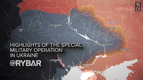 RYBAR Highlights of Russian Military Operation in Ukraine on January 16!