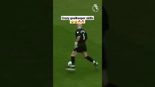 Crazy goalkeeper skills 🔥🔥🤣🤣 #shorts #football #viral #incredible #amazing