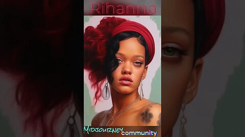 #rihanna #midjourney #shorts #community