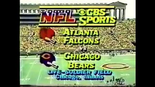1983-09-04 Atlanta Falcons vs Chicago Bears