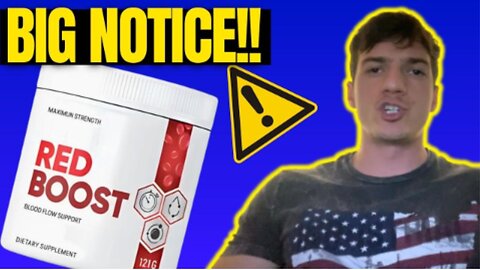 RED BOOST – (❌⛔⚠️BIG NOTICE!⚠️⛔❌) - Red Boost Review - Red Boost Reviews - Red Boost Supplement 2023