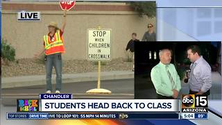 School back in session for some Valley students