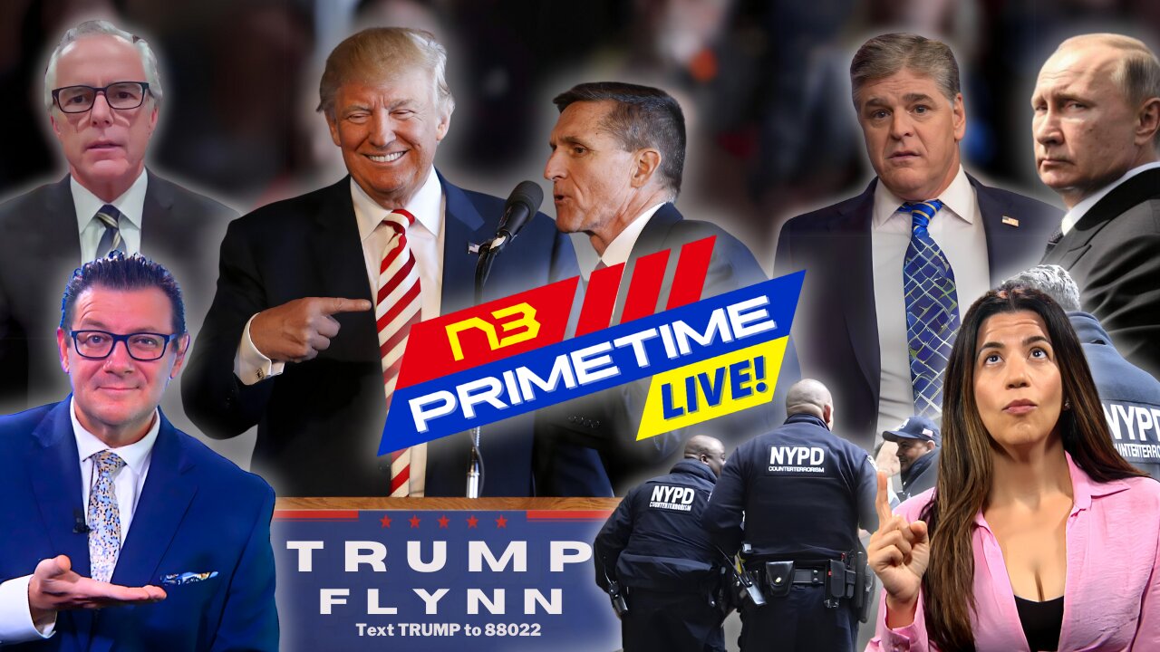 LIVE! N3 PRIME TIME: Trump Drama, FBI Fears, VP Race, Global Tensions