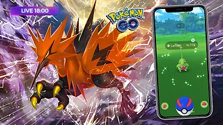 🚶 EM BUSCA DO ZAPDOS DE GALAR! Farme INSANO no Pokémon GO! LARVITAR Shiny? Live na RUA! Pokémon GO