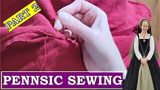 Hand Sewing a Viking Apron Dress for Pennsic War | Part 2