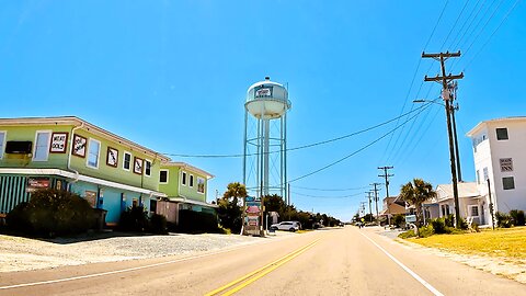 Time-Lapse ~ South to North Topsail Beach, North Carolina (End to End)