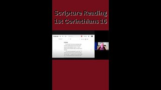 Scripture Reading Meeting 1 Corinthians 16